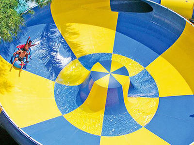 Behemoth Bowl Water Slide For Aqua Park Construction Commercial Swimming Pool Slides