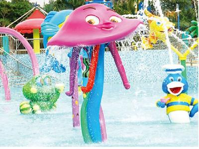 Water Playground Equipment Water Play For Toddlers Jellyfish Spray