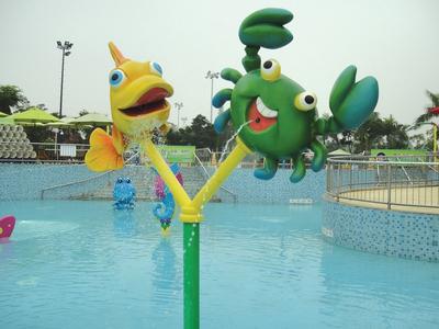 Water Playground Equipment Kids Interactive Spray Toys Spray